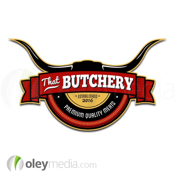 That Butchery Logo Design