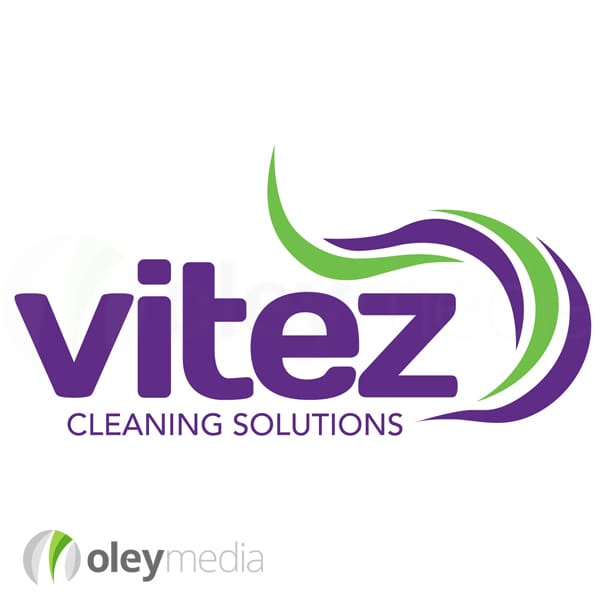 Vitez Cleaning Solutions Logo Design
