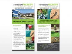 Complete Property Caretaking DL Flyer Design