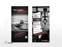 Crossfit Boss 2 Sided DL Flyer Design