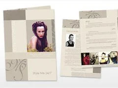 Marcus 4pg A4 Brochure Design Price List