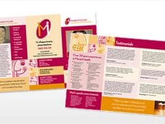 Mark Pitcher 6pg DL Brochure Design
