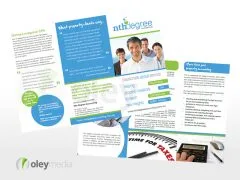 Nth Degree Accounting 6pg DL Brochure Design