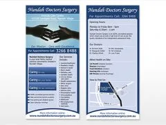 Nundah Doctors DL Flyer Design
