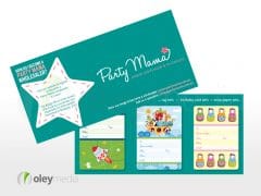 Party Mama 2 Sided DL Flyer Design