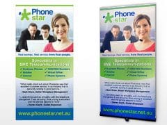 Phone Star Sign Banner