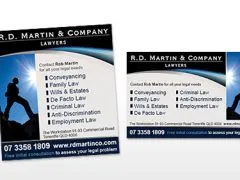 RD Martin Company Posters Advertising