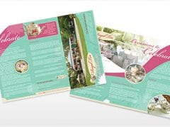 Teahouse Gallery 6pg DL Borchure Design