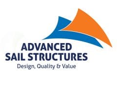 advanced sail structures logo design