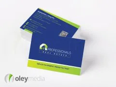 ahp professionals business card design