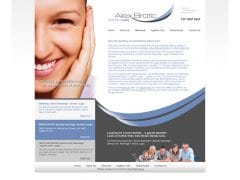 Alex Bractic Website Design