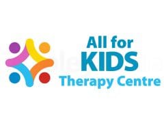 all for kids therapy logo design