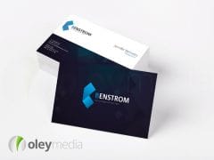 benstrom business card design