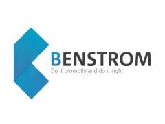 benstrom logo design