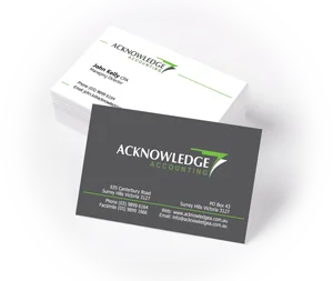 business card design melbourne sample