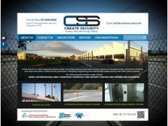 Create Security Website Design