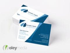 dr christopher zappala business card design