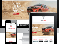 Eden Toyota Mobile Responsive Website Design