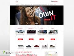 Eden Toyota Website Design