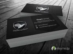 elite angels business card design