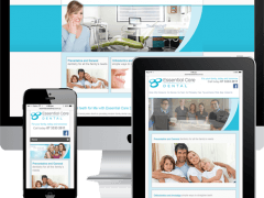 Essential Care Mobile Responsive Website Design