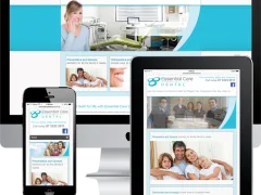 Essential Care Mobile Responsive Website Design