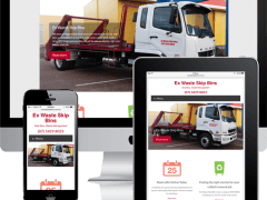 Ex Waste Mobile Responsive Website Design