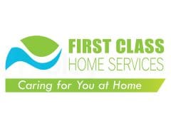 first class cleaning logo design