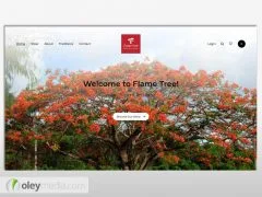 Flame Tree Artisans Website Design