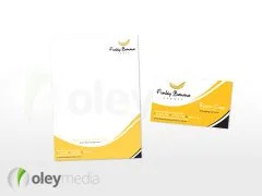 funky banana corporate identity design