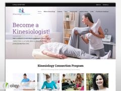 Kinesiology Website Design
