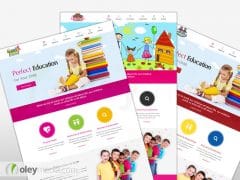Knight Childcare Website Design