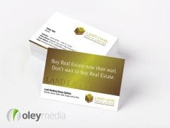 land layby kenya business card design