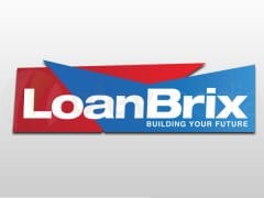 loanbrix logo design
