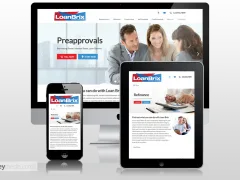 LoanBrix Mobile Responsive Website Design