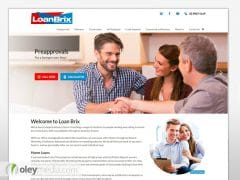LoanBrix Website Design