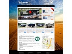 Making Tracks Campers Website Design