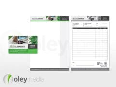 mcginn concrete corporate identity design