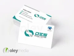 oes systems business card design