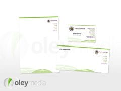 organic gluten free corporate identity design