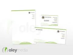 organic gluten free corporate identity design