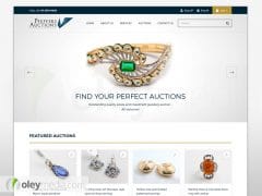 Pfeffers Auctions Website Design