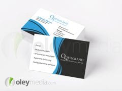 qld paediatric telehealth service business card design