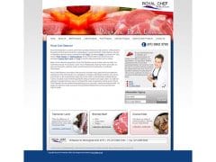 Royal Chef Website Design