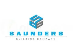 saunders building logo design