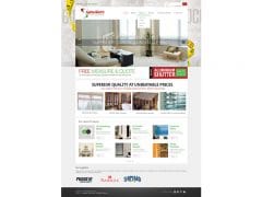 Signature Blinds Website Design