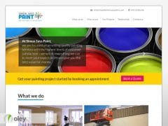 Simon Says Paint Website Design