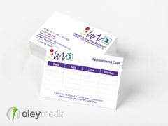 wavss business card design